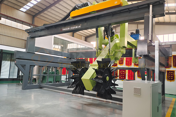 大跨度液壓雙輪盤翻拋機