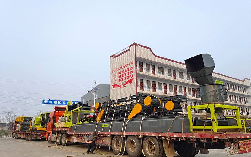 處理雞糞年產(chǎn)2萬噸有機肥粉狀生產(chǎn)線，適合大型農(nóng)場或養(yǎng)殖企業(yè)